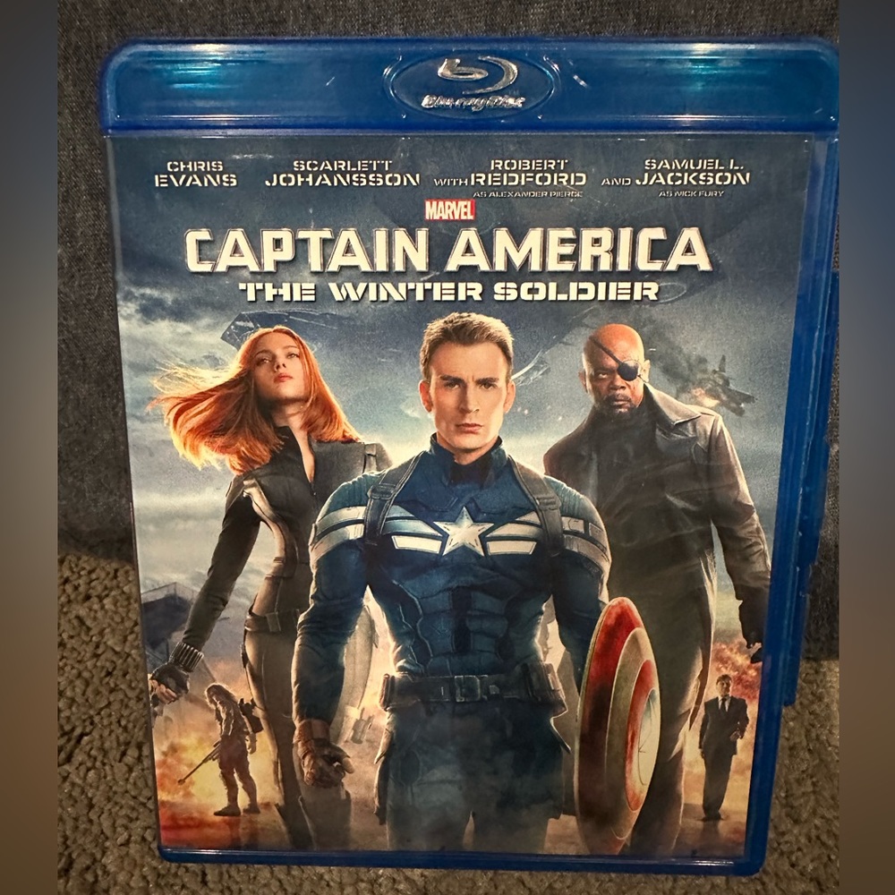 📀 5 for $25 Captain America: The Winter Soldier BluRay